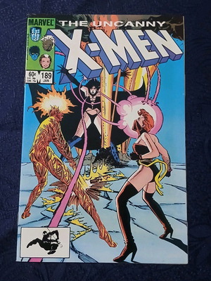 Uncanny X-Men #189 used Marvel comic 1985