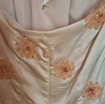 Γυναικείο τοπ Moda Per Duo μεταχειρισμένο, μπεζ εξώπλατο
