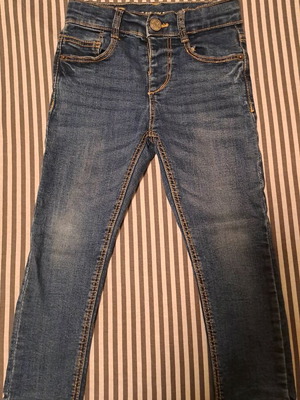 Τζιν παντελόνι skinny Zara σαν καινούργιο, μπλε, μέγεθος 104 cm για 3-4 ετών