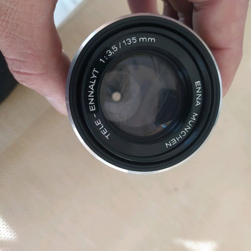 Enna Munchen 135mm/1:3.5 lens used with M42 screw mount