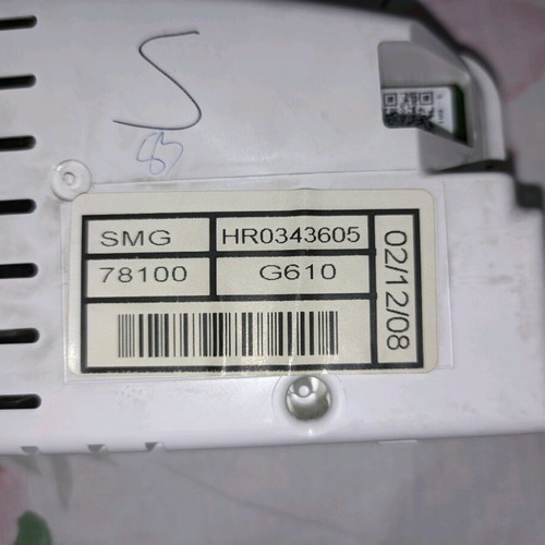 HONDA CIVIC VIII HATCHBACK 2006 TO 2011 FACELIFT SPEEDOMETER / TACHOMETER
