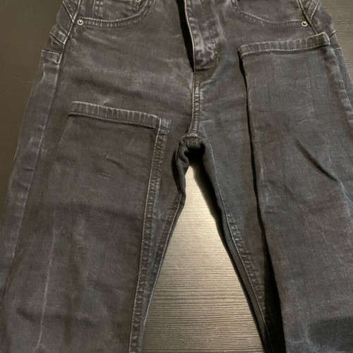 Pull and Bear slim fit black denim jeans 36 like new, stonewashed