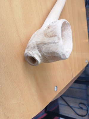 Handmade pipe like new