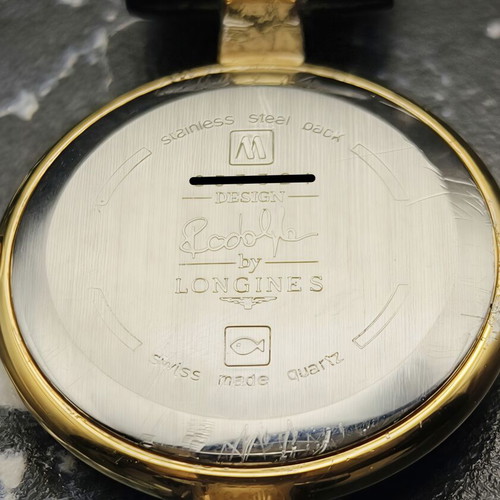 Rodolphe by Longines Swiss Quartz wristwatch, gold tone