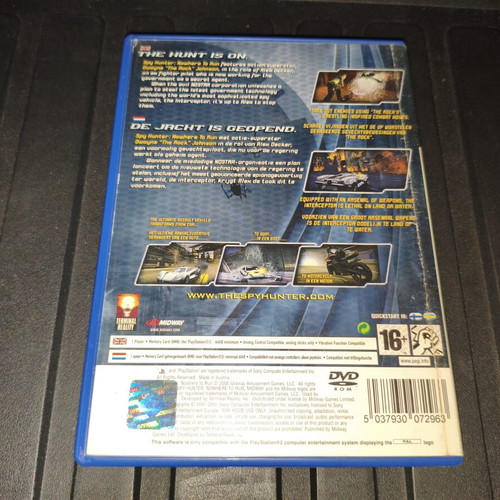 SpyHunter Nowhere to Run PS2 game used
