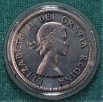  1 Dollar 1958  - Elizabeth II British Columbia