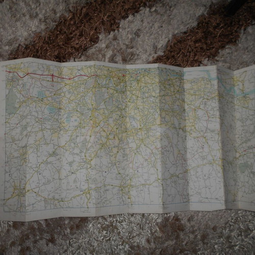London road map by FINA used