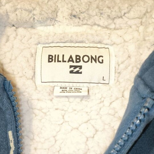 Billabong jacket like new, blue, size L