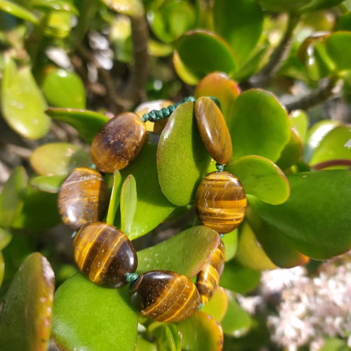 Tiger Eye Bracelet used, handmade