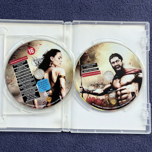 300 DVD used, action, adventure, historical, subtitles, authentic
