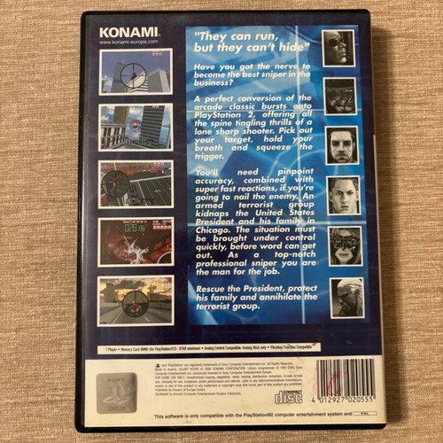 Silent Scope PlayStation 2 used English version