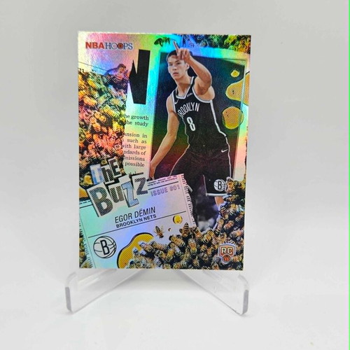 Topps NBA Hoops Egor Demin The Buzz card