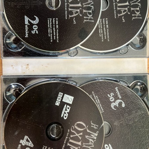 The Black Adder BBC 4 DVD set used with subtitles