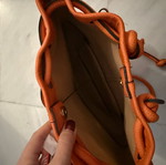 KEM backpack bag like new, orange spring-summer color