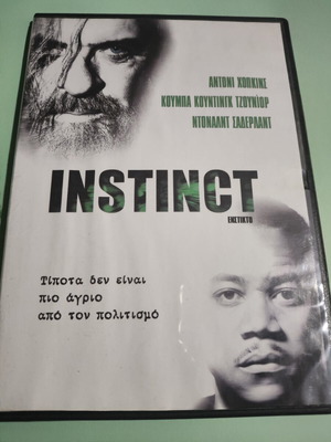 Instinct DVD new, drama thriller with Greek subtitles
