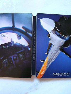 Ace Combat 7 Steelbook like new, Japanese geo