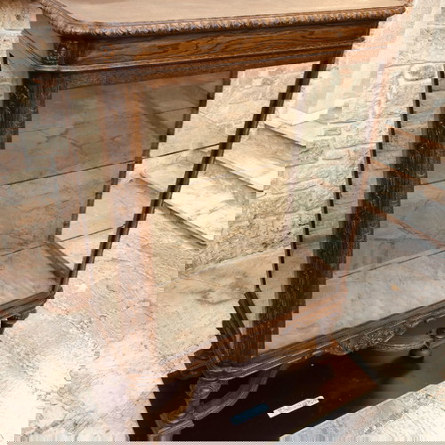ΒΙΤΡΙΝΑ ΕΠΟΧΗΣ (ΑΝΤΙΚΑ) Σκαλισμένη στο χέρι /   Έπιπλα εποχής / βιντάζ / vintage / ΑΠΟ ΜΑΣΙΦ ΞΥΛΟ ΚΑΡΥΔΙΑΣ / Retro / vintage / σαλονι / Καθιστικό / αντικες