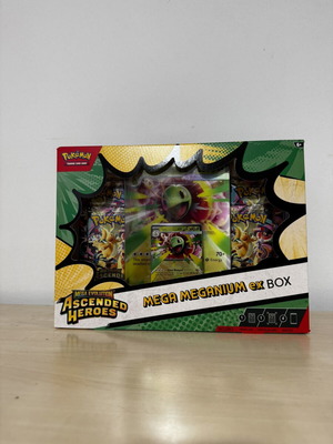 Pokemon TCG Mega Evolution 2.5 Ascended Heroes Mega Meganium ex Box καινούργιο