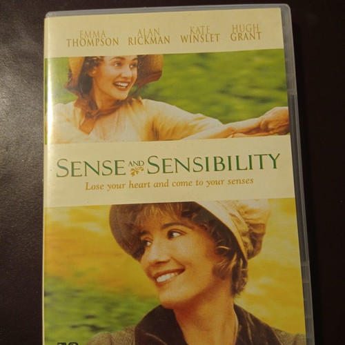 Sense and Sensibility DVD used with subtitles, social romantic