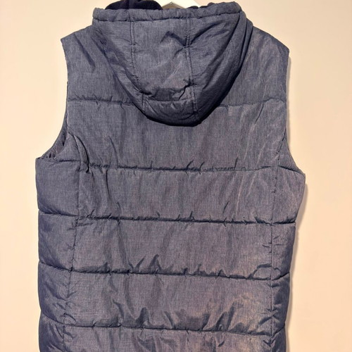 Superdry men's sleeveless jacket used, blue, XL