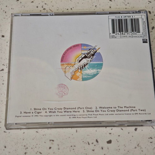 Pink Floyd Wish You Were Here CD, rock
