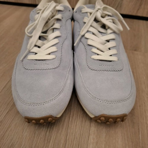 Zara athletic shoes size 45 like new, light blue suede
