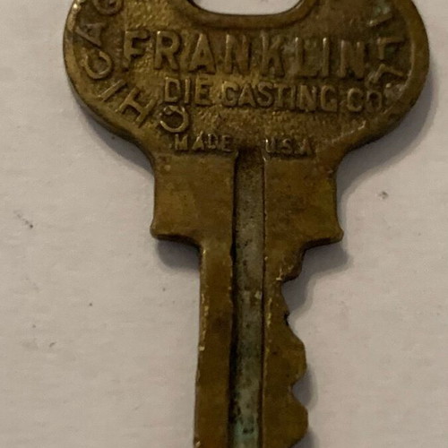 Safe deposit box key USA used