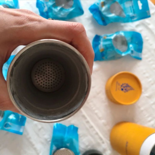Alkaline Nano Flask 380ML with 8 replacement filters