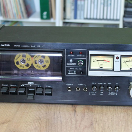 Sharp RT-1157 cassette deck like new