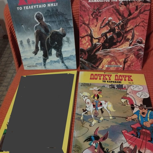 Mammothcomix used pack Hans and Lucky Luke