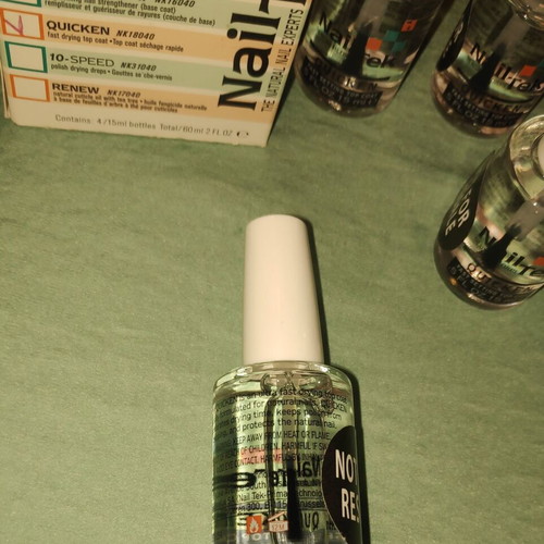 Nail Tek Quicken Top Coat Fast Dry new, pack of 4