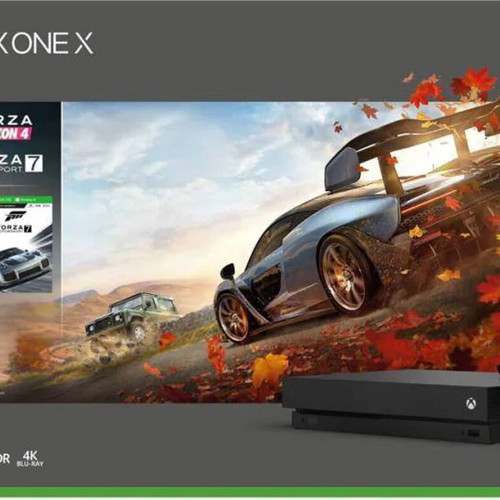 Microsoft Xbox One S console Black Forza Motorsport 7 Horizon Edition used, box only