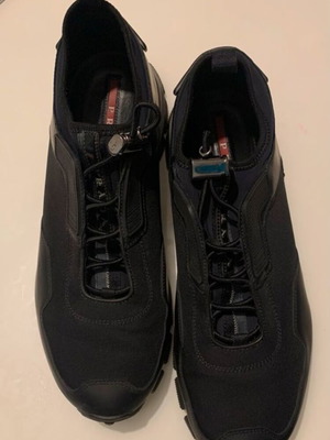 Prada sneakers like new, No10, size 44-45, black
