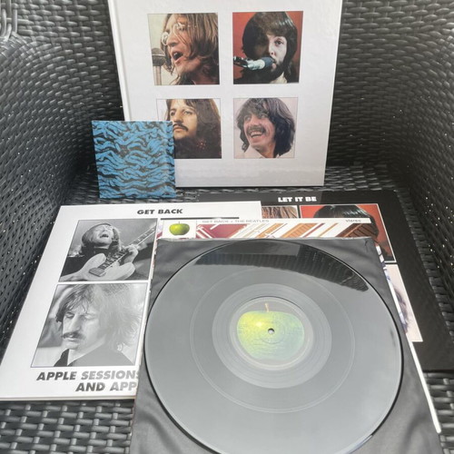 The Beatles Let It Be Super Deluxe Edition vinyl 4LP + 12" EP + book new