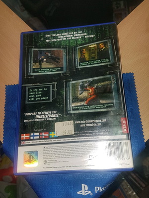 Enter The Matrix PlayStation 2 used, PAL, English complete