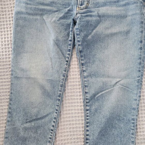 Desquare2 crop jean like new, turquoise