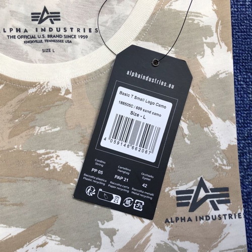 Alpha Industries Small Logo Basic T-Shirt new, sizes M/L/XL/2XL