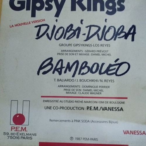 Gipsy Kings πακέτο 3 βινύλια, λατινικά