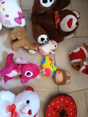 Plush toys like new, assorted pack
