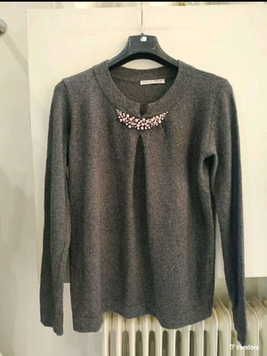 Daniel & Mayer knitted thin sweater gray like new size L