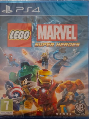 Lego Marvel Super Heroes PS4 game new