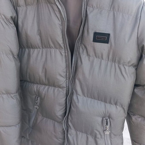 Women's jacket new, size L, silver