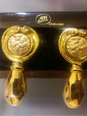 Σκουλαρίκια Φο vintage κλιπς καινούργια