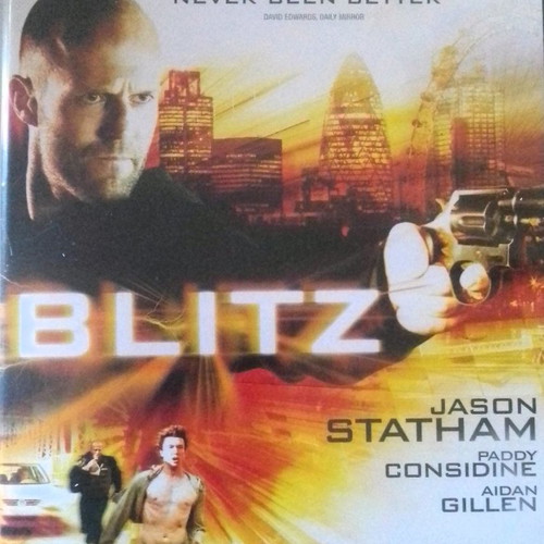 Blitz DVD used, police action thriller starring Jason Statham