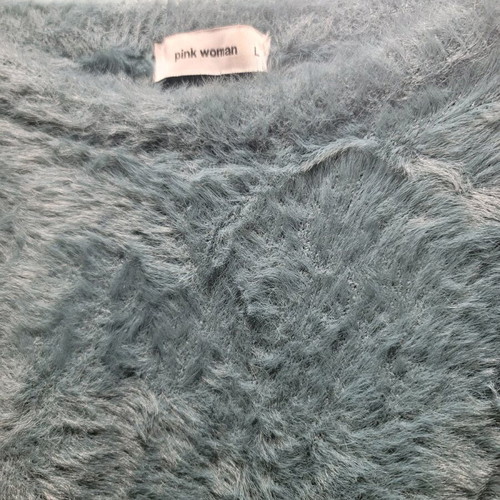 Pullover Large petrol, long, very soft, like new Pink Woman