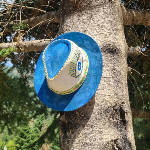 Panama hat handmade, like new, size M