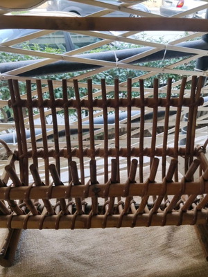 Θήκη bamboo σε πολύ καλή κατάσταση μήκος 48 ύψος 42 πλάτος 20