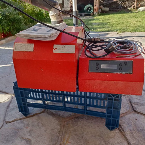 Pellet burner with tank MS50 Mytherm like new