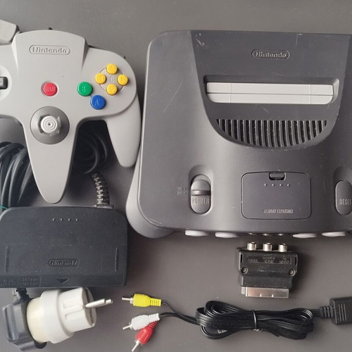 Nintendo 64 console with Jumper Pak