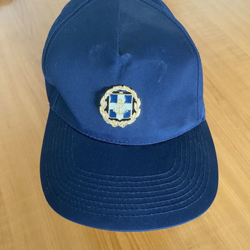 Navy Cap one size new, blue
